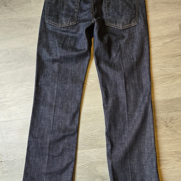 7 for All Mankind Dark Wash Straight Leg Jeans - Size 27 - Picture 7 of 8
